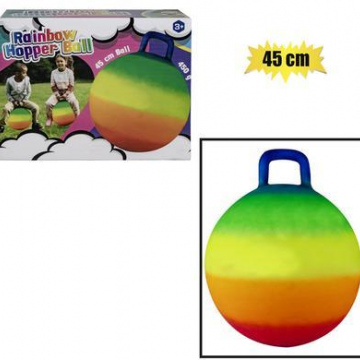 RIDE ON RAINBOW HOPPER BALL 45cm,450g