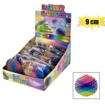 SENSORY FIDGET FLEXI RAINBOW 9cm