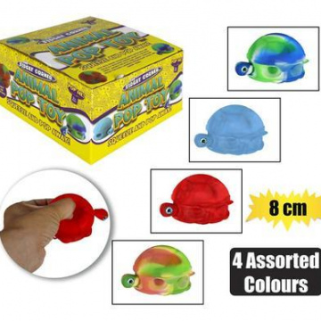  SENSORY BUBBLE ANIMAL 8cm ASSTD