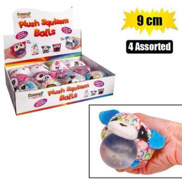 PLUSH SQUIZEM BALLS 9cm