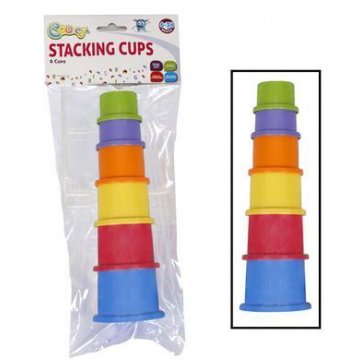 BABY TOY EDU PLAY-LEARN CUP STACKING